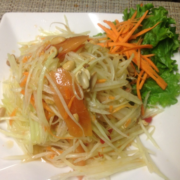 Order Papaya Salad food online from Thai Village store, San Diego on bringmethat.com