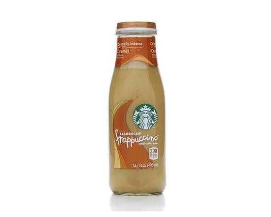 Order Starbucks Frappuccino Caramel Intense Chilled Coffee Drink (13.70 oz) food online from Loma Mini Market store, Long Beach on bringmethat.com