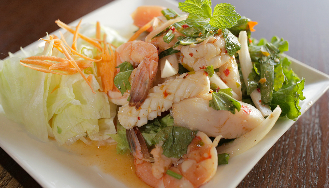 Order Seafood Salad food online from Thai Corner store, Berkeley on bringmethat.com
