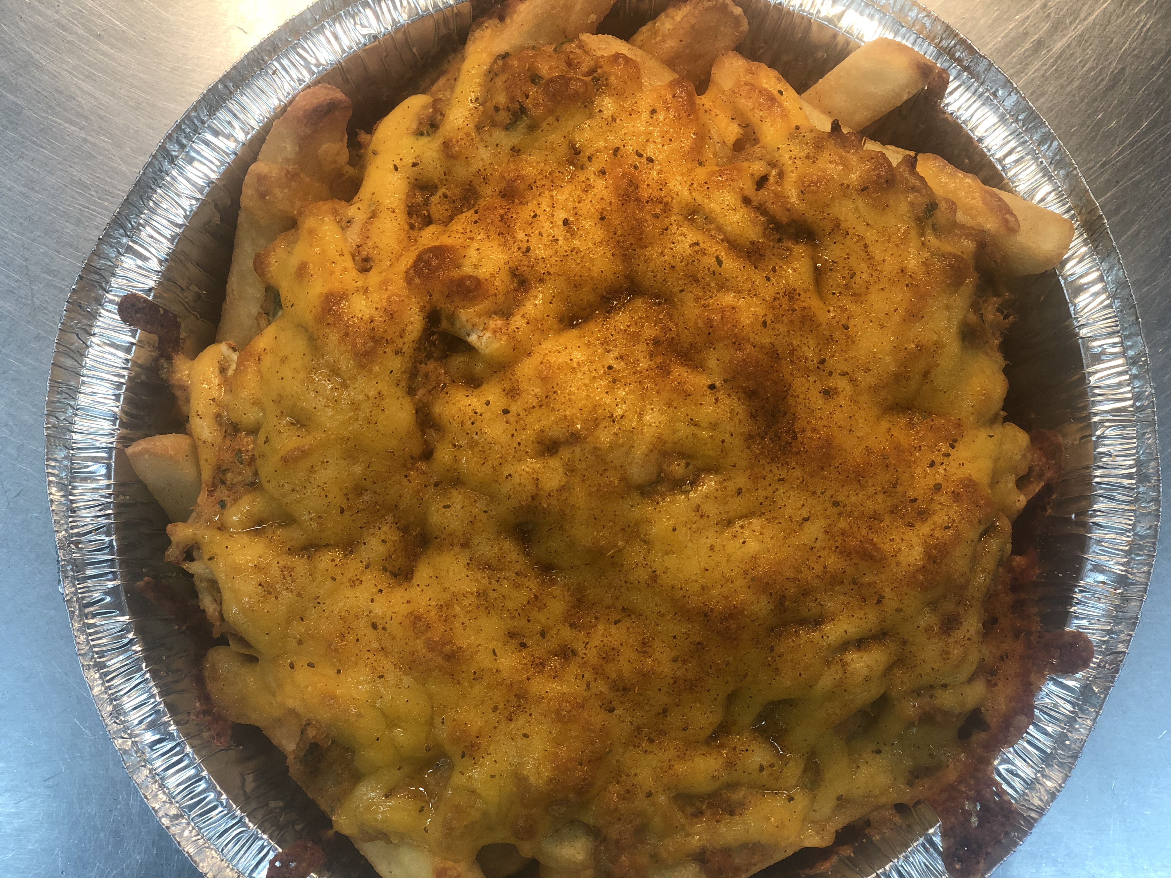 Order Crabby fries  food online from V3 Pizza & Subs store, Baltimore on bringmethat.com