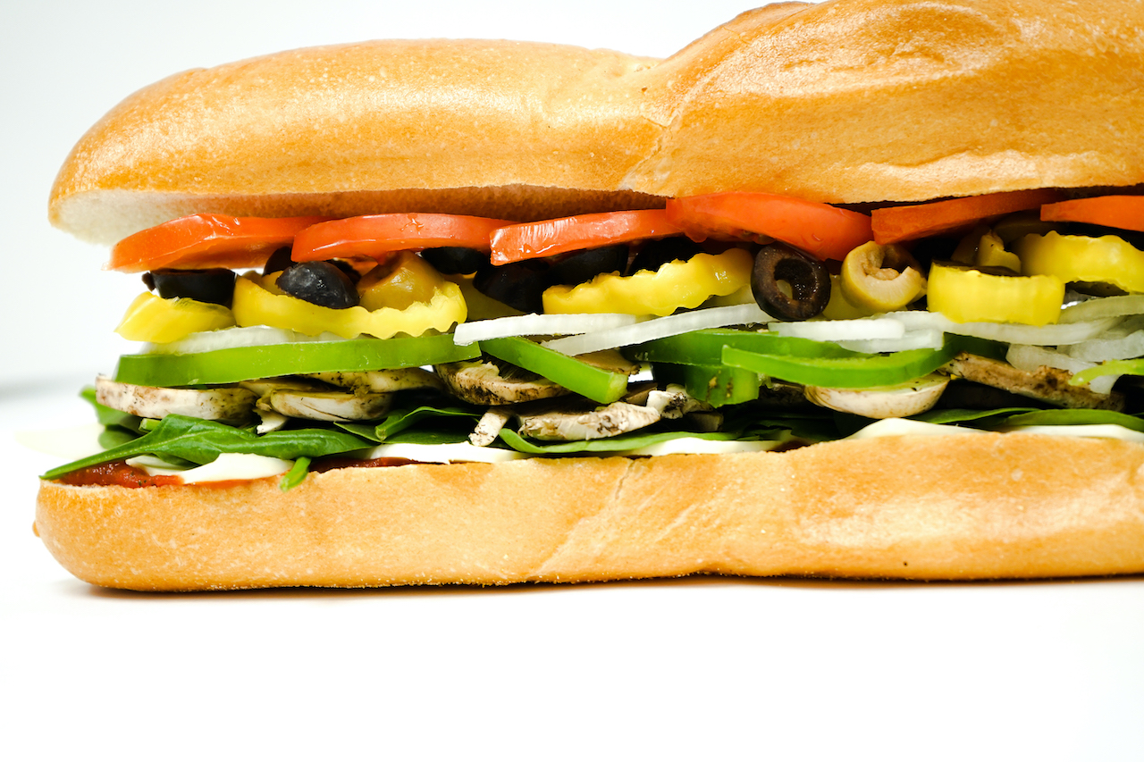 Order Veggie Sub food online from Chanello's Pizza store, Chesapeake on bringmethat.com