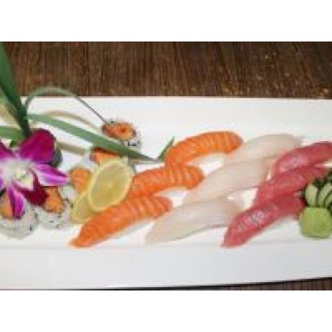 Order Tri Color Sushi food online from Chikara Sushi & Asian Fusion store, Phoenixville on bringmethat.com