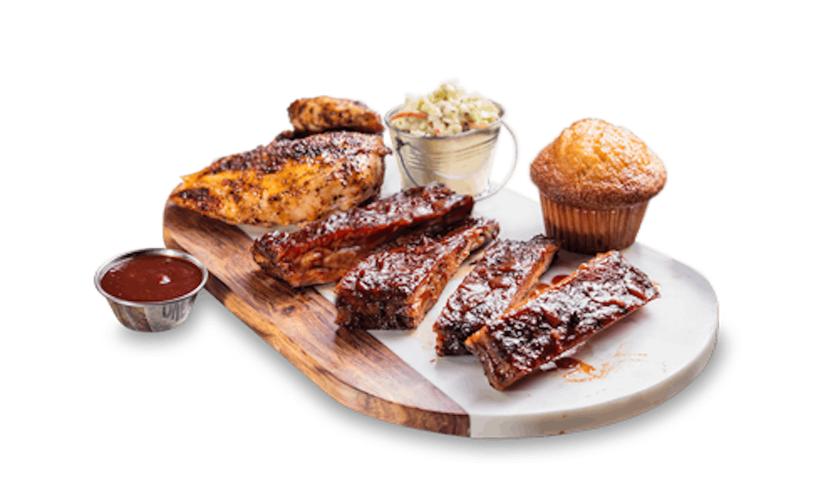 Order St. Louis Rib-N-Meat food online from Famous Daves store, Westland on bringmethat.com