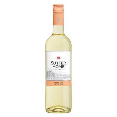 Order Sutter Home Moscato, 750mL wine (10.0% ABV) food online from Mimi Liquor store, Joliet on bringmethat.com
