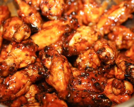 Order BBQ Chicken Wings food online from The Burger Bae store, Anchorage on bringmethat.com
