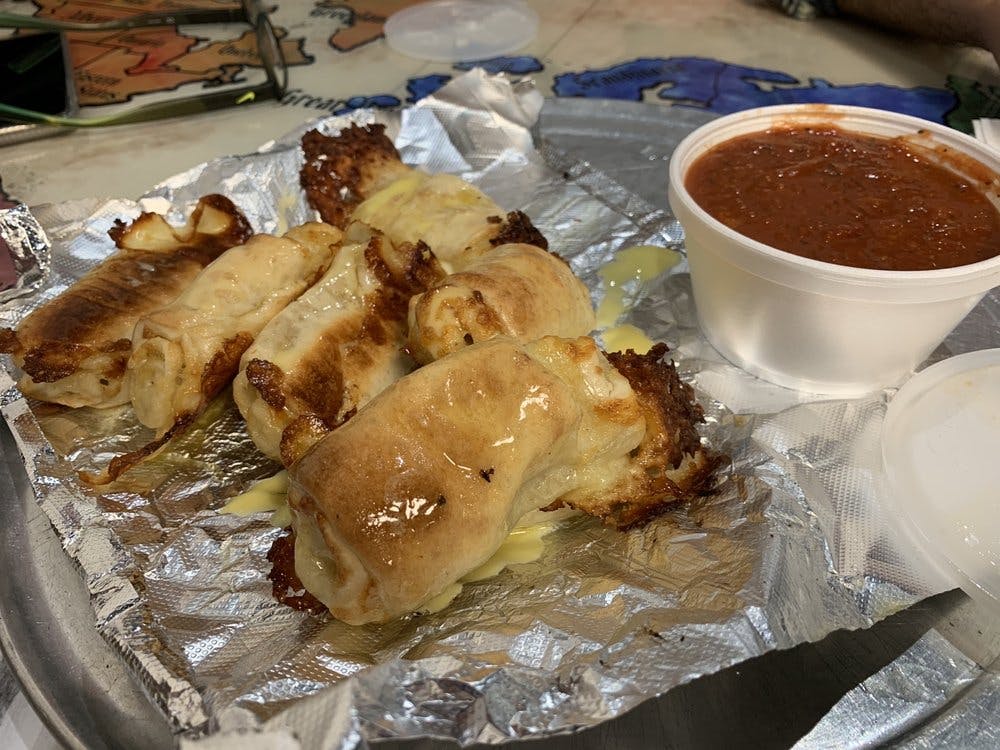 Order Garlic Knots - Small (3 Pieces) food online from Village Pizza store, Killeen on bringmethat.com
