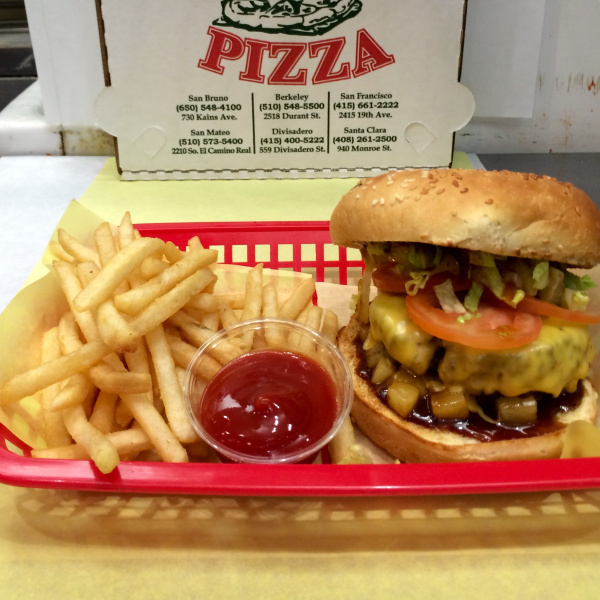 Order Teriyaki Burger food online from Seniores Pizza store, San Mateo on bringmethat.com