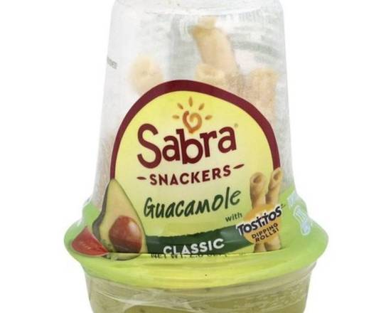 Order Sabra Snackers Guacamole & Tortilla Chips food online from Zedric store, San Antonio on bringmethat.com