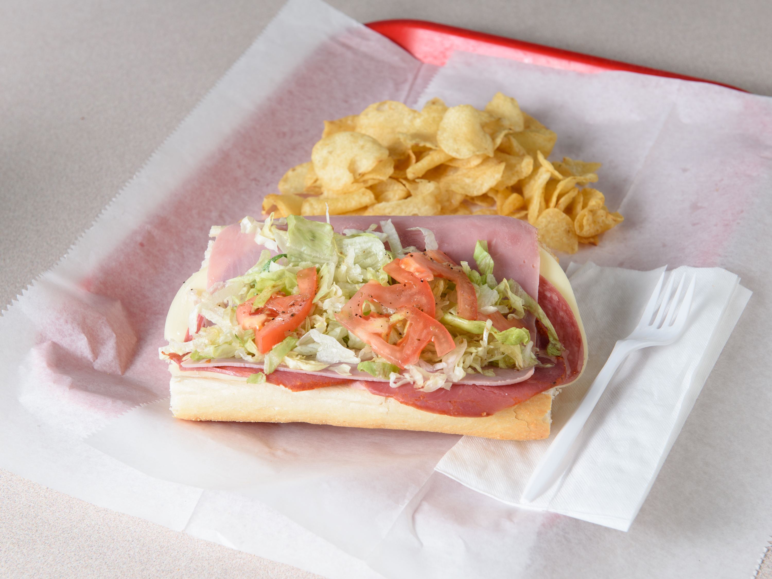 Order Blockbuster Sub food online from Fontano Subs store, Hinsdale on bringmethat.com