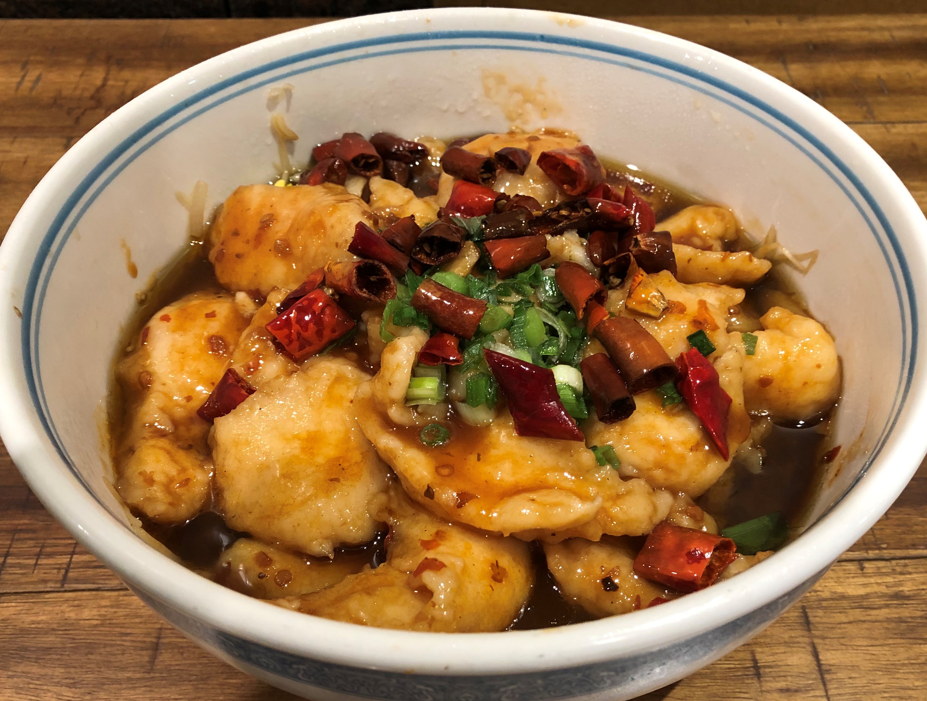 Order G10. Szechuan Style Spicy Fish Fillet  川香泼辣鱼 food online from Hai master kitchen store, Laguna Woods on bringmethat.com