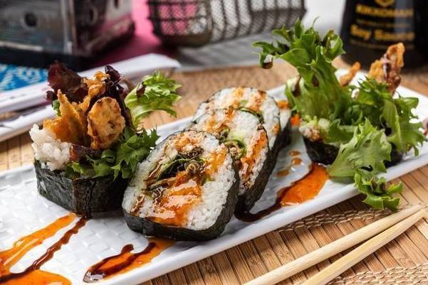 Order Spider Roll food online from Rock N Roll Sushi store, Baton Rouge on bringmethat.com