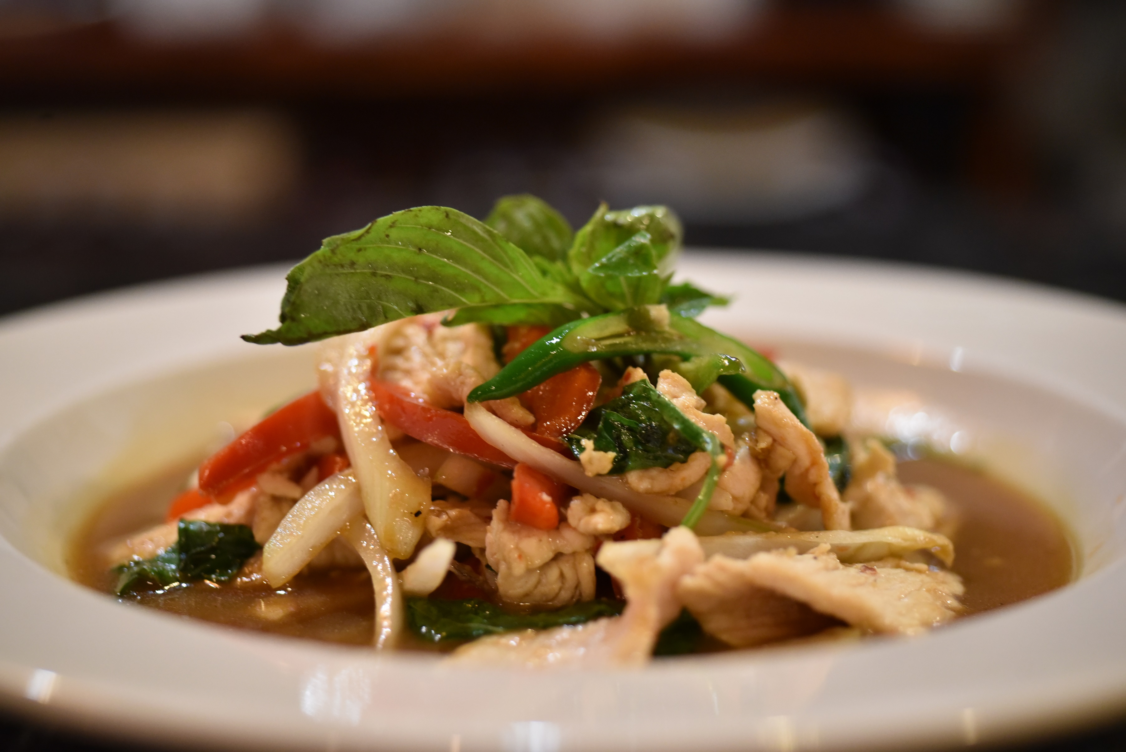Order Ka Prow ( Basil Stir Fry ) food online from Kiinimm Thai Restaurant store, Rockville on bringmethat.com