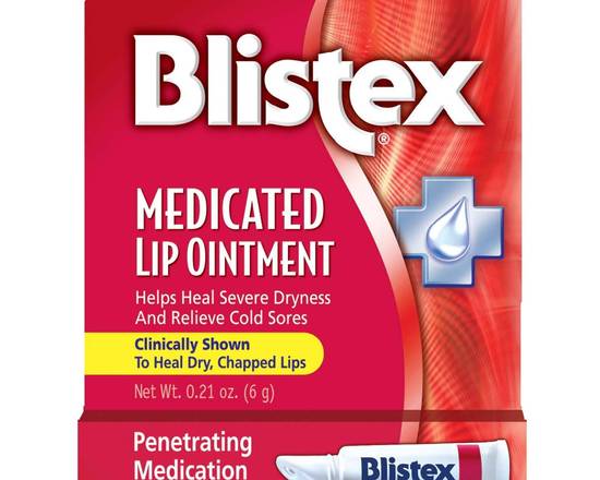 Order Blistex - Medicated Lip Ointment  food online from East Cooper Family Pharmacy store, Mt Pleasant on bringmethat.com