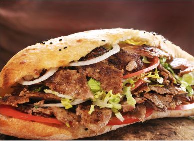 Order Lamb Doner Gyro Turkish Bread food online from Istanbul Bay store, New York on bringmethat.com