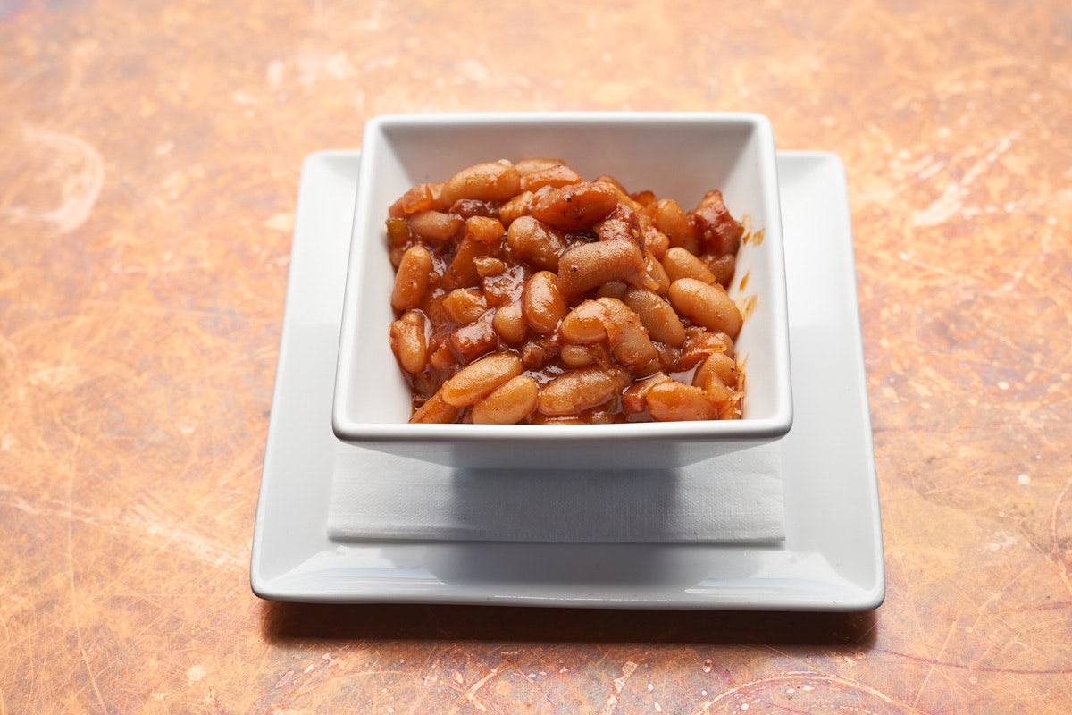 Order SPICY MAPLE BACON BAKED BEANS food online from Old Town Pour House store, Gaithersburg on bringmethat.com
