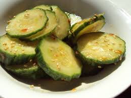 Order Spicy Cucumber Salad food online from A Canaan Sushi store, New York on bringmethat.com