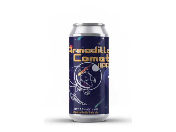 Order Epic Brewing Armadillo Comet Imperial IPA - 4x 16oz Cans food online from Adam Liquor And Bottle Shop store, Redondo Beach on bringmethat.com