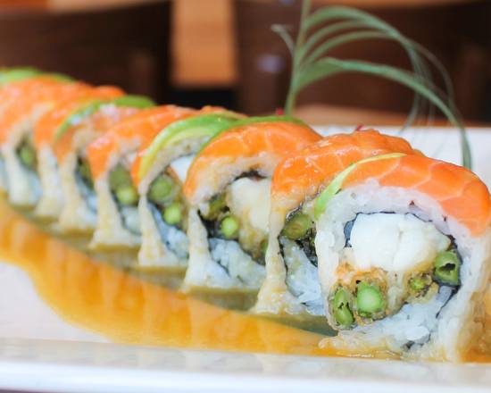 Order Glasshouse Roll food online from Hapa Sushi Grill and Sake Bar store, Boulder on bringmethat.com