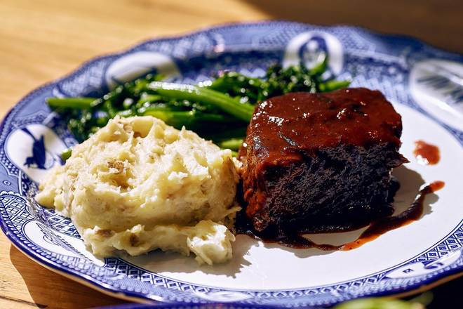 Order Slow-Braised Beef Short Rib food online from Founding Farmers store, Hunter Mill on bringmethat.com