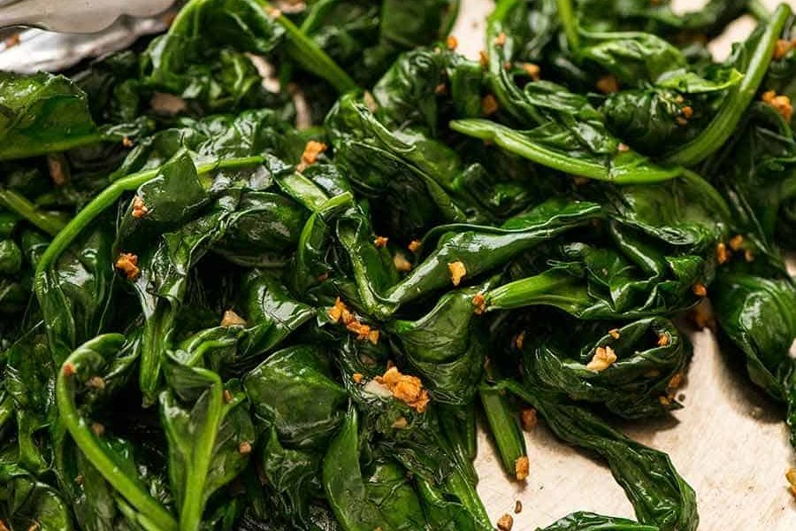 Order Sauteed Spinach Side food online from La Esquina store, New York on bringmethat.com