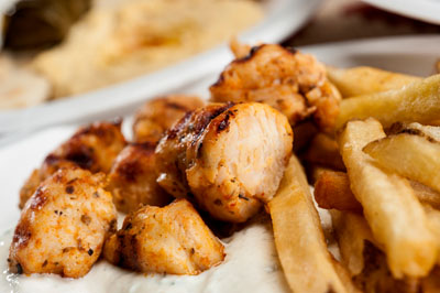 Order Kid's Grilled Chicken Nuggets food online from Greek Fiesta store, Cary on bringmethat.com