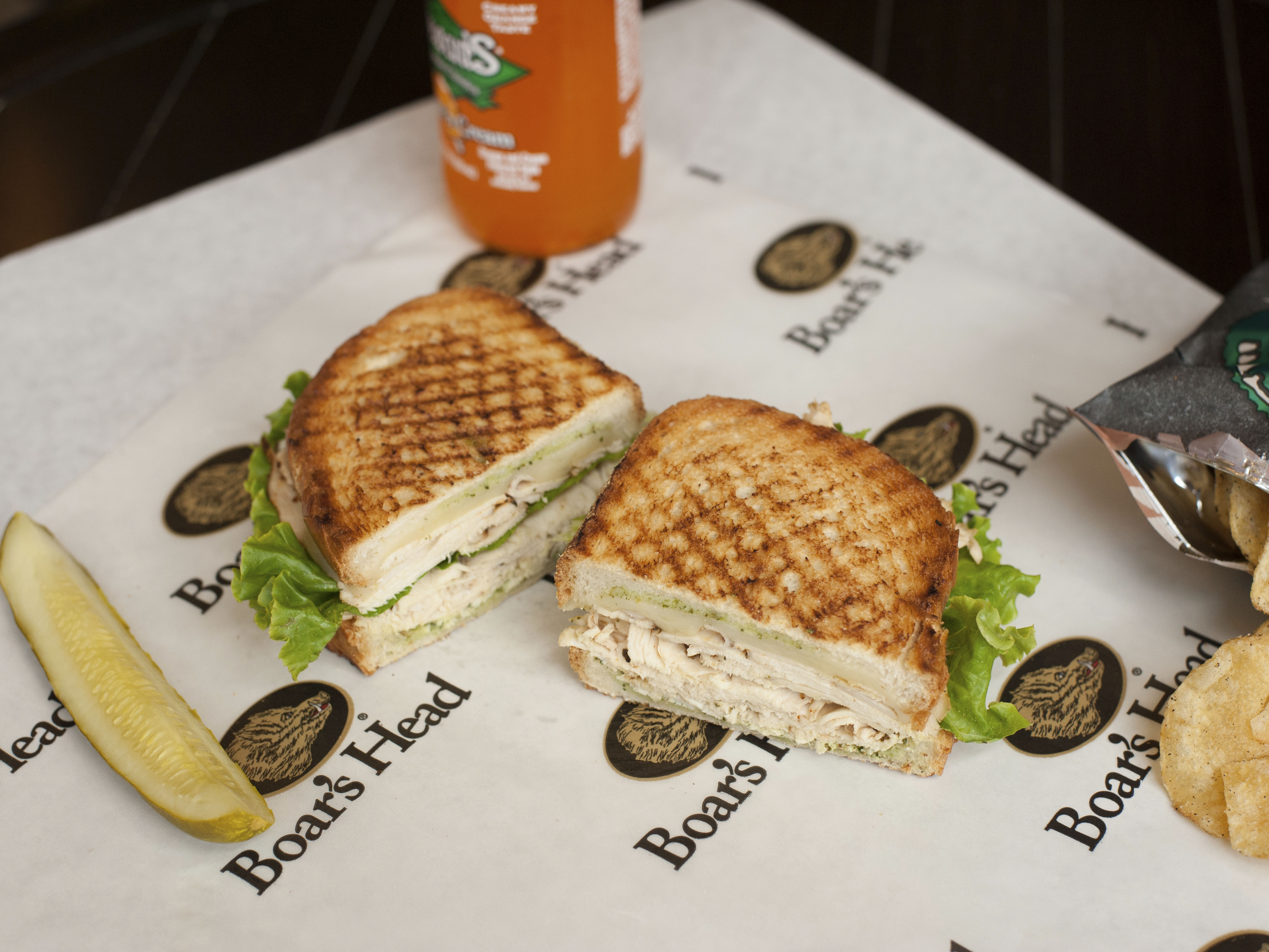 Order Chicken Pesto Panini food online from Deli On North Avenue store, Pittsburgh on bringmethat.com