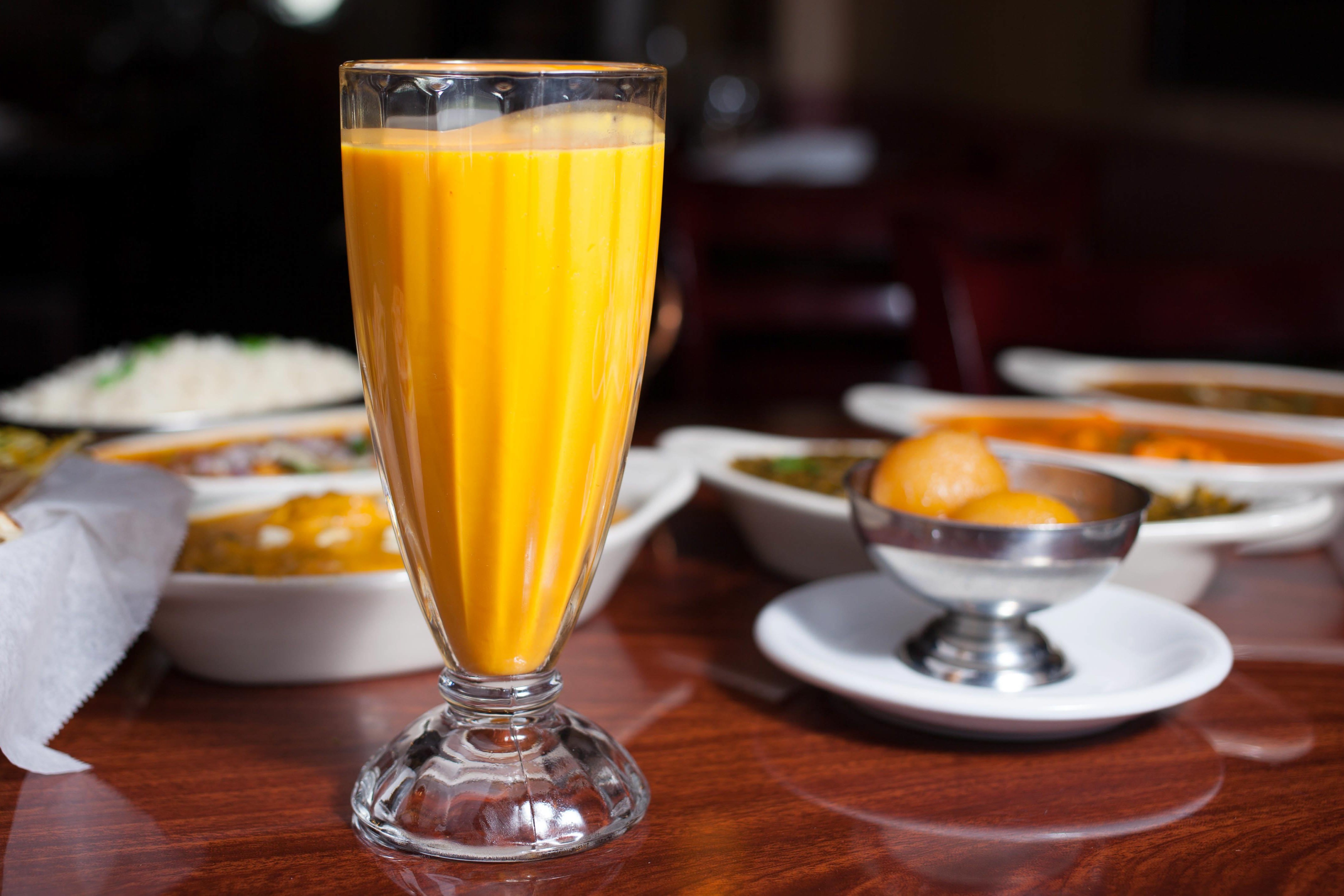 Order Mango Lassi food online from Mission Curry House store, San Francisco on bringmethat.com
