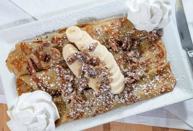 Order Banana Pecan Crepes food online from Bee Brothers store, Romeoville on bringmethat.com