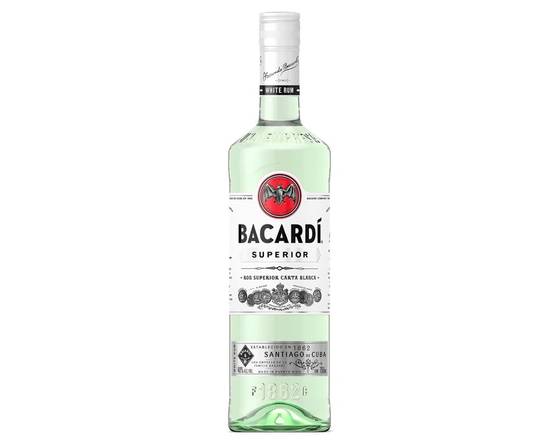 Order Bacardi Superior Rum, 750mL bottle (40% ABV)  food online from Moby Liquor store, Los Angeles on bringmethat.com