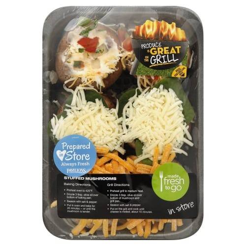 Order Stuffed Mushrooms (6 ct) food online from Albertsons Express store, Gallup on bringmethat.com