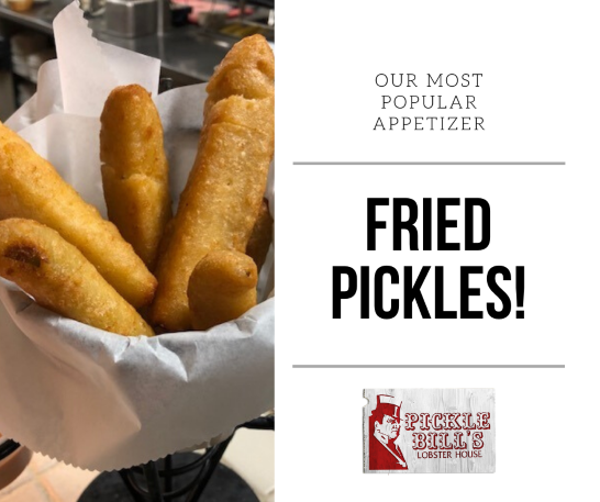 Order Pickle Bill’s Famous Deep-Fried Pickles food online from Pickle Bills Lobster House store, Grand River on bringmethat.com