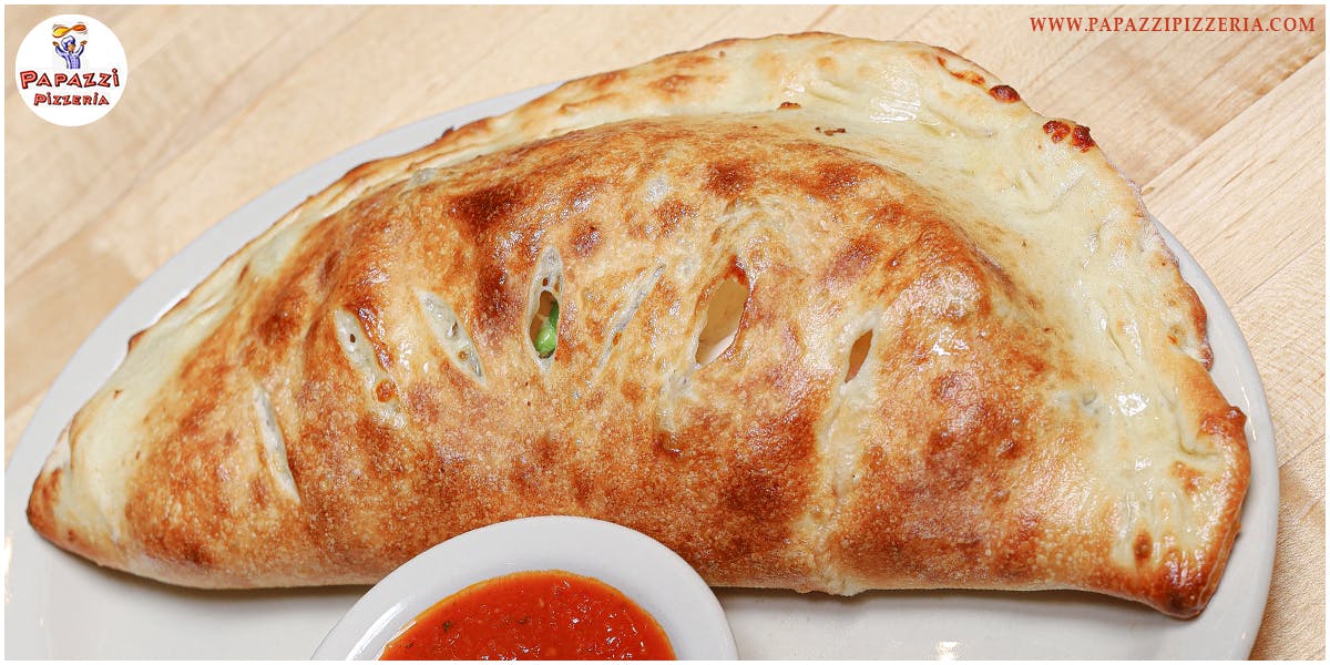 Order Chicken Calzone - Calzone food online from Papazzi Pizzeria store, Bellevue on bringmethat.com