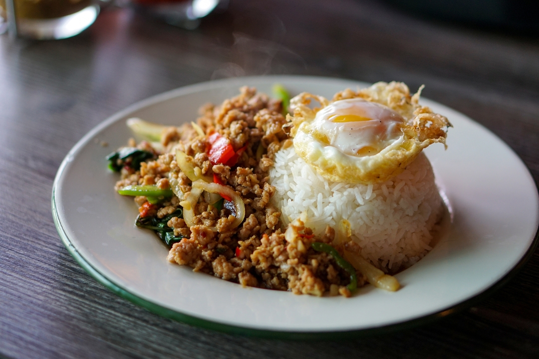 Order Holy Spicy Basil food online from Soi30th North Park Thai Eatery store, San Diego on bringmethat.com