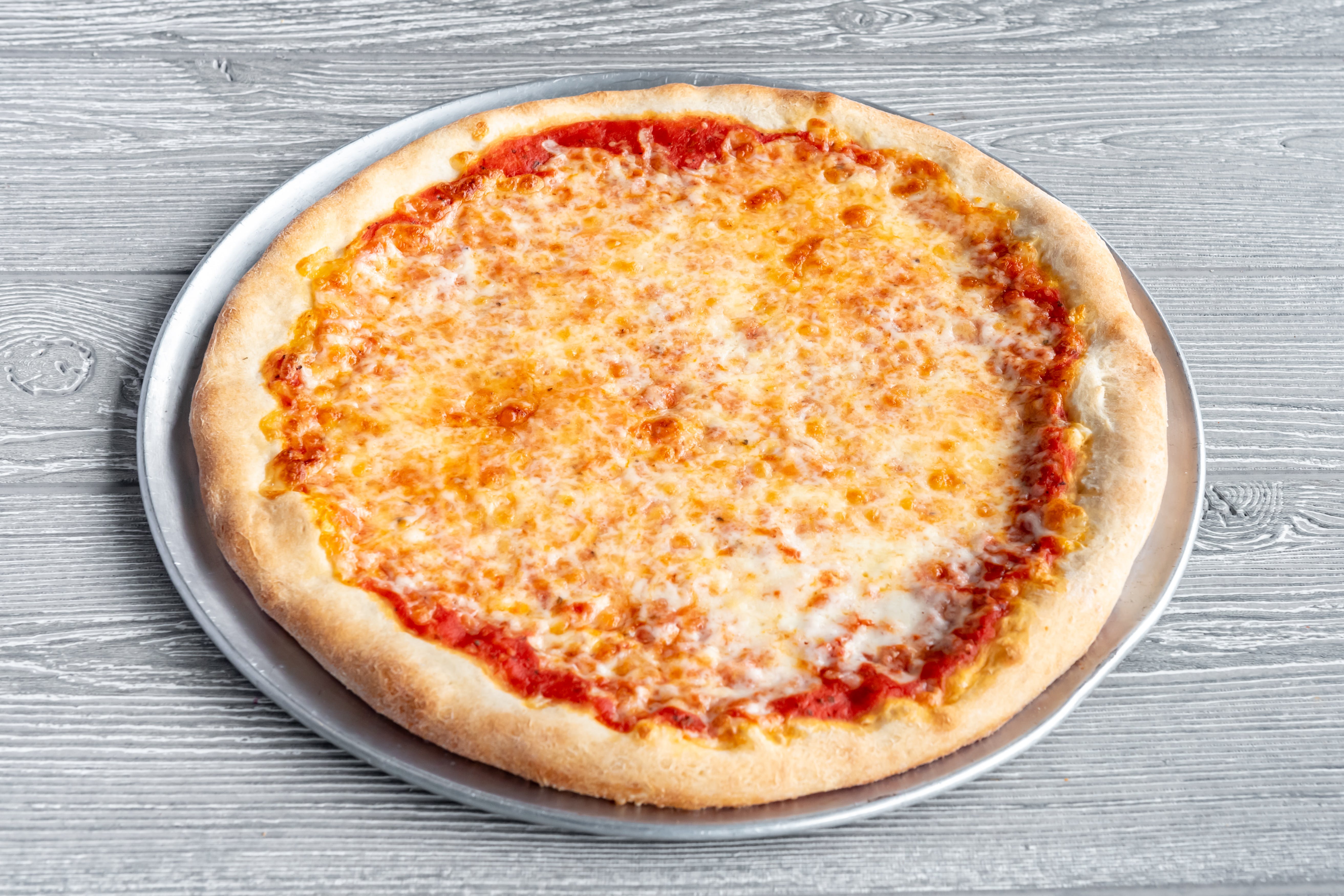 Order Plain Cheese Pizza - Small 12" food online from Pronto Pizza store, Merchantville on bringmethat.com