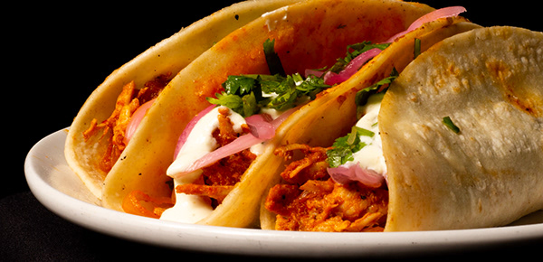 Order Chicken Tinga food online from Side Door Taco store, Irving on bringmethat.com