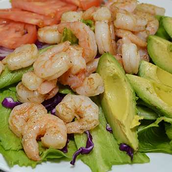 Order Shrimp Salad food online from Federicos Mexican Food store, Glendale on bringmethat.com