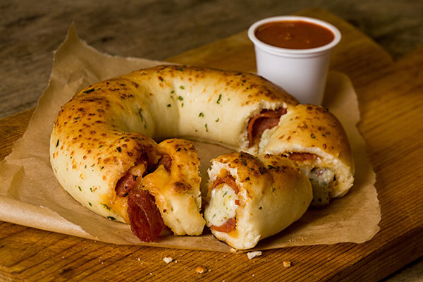 Order Rip and Dip Pizza Ring food online from Yellowstone Coffee And Canvas store, Billings on bringmethat.com