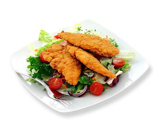 Order Chicken Tender Salad food online from Us Kennedy Fried Chicken store, New York on bringmethat.com