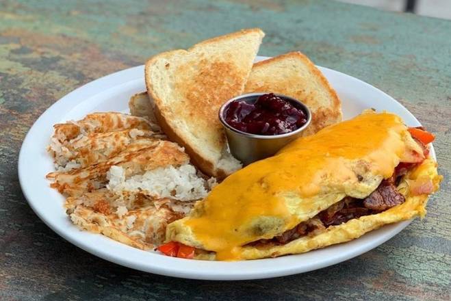 Order Ham and Cheese Omelette food online from The Twin Falls Sandwich Company store, Twin Falls on bringmethat.com
