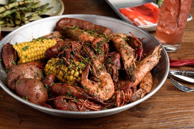 Order The Cajun Classic food online from HIEUX Boil Seafood House store, New Orleans on bringmethat.com