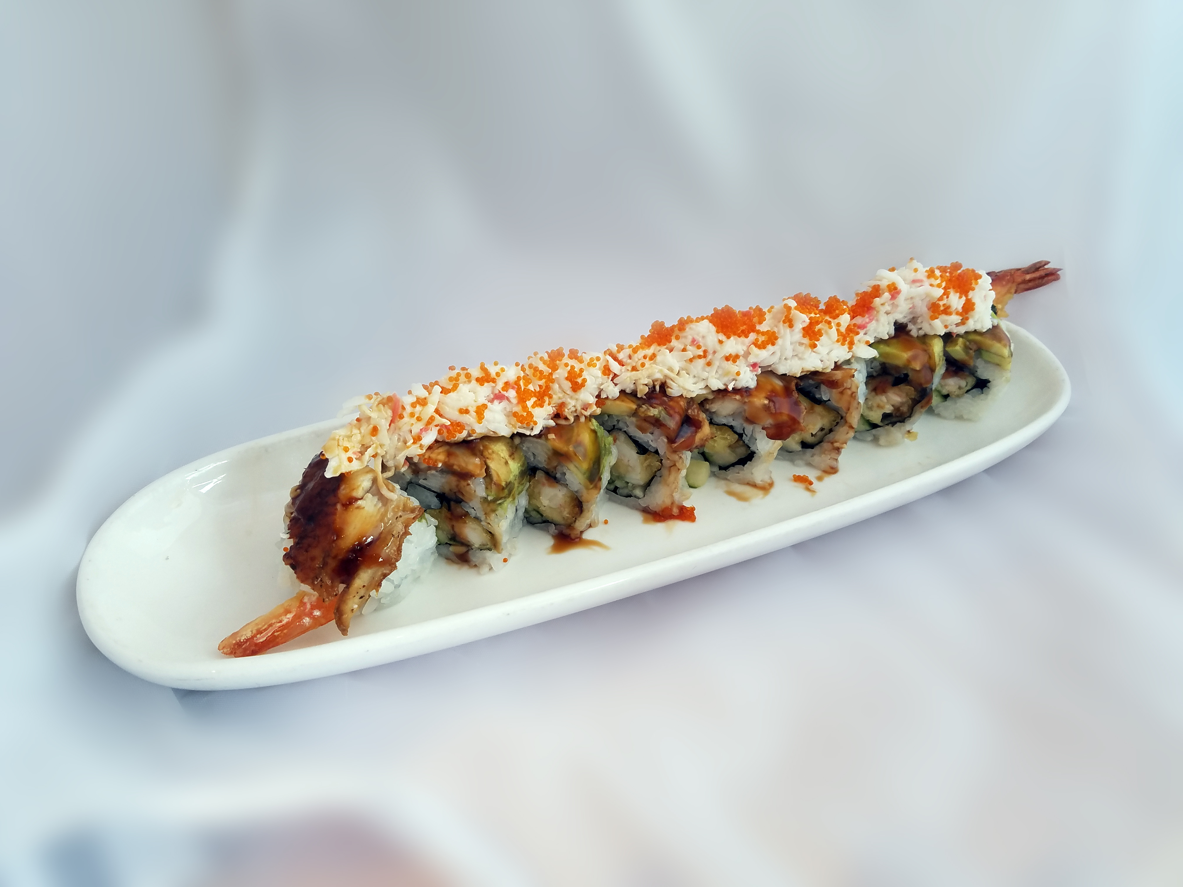 Order Dragon Roll food online from Joy Sushi store, San Mateo on bringmethat.com