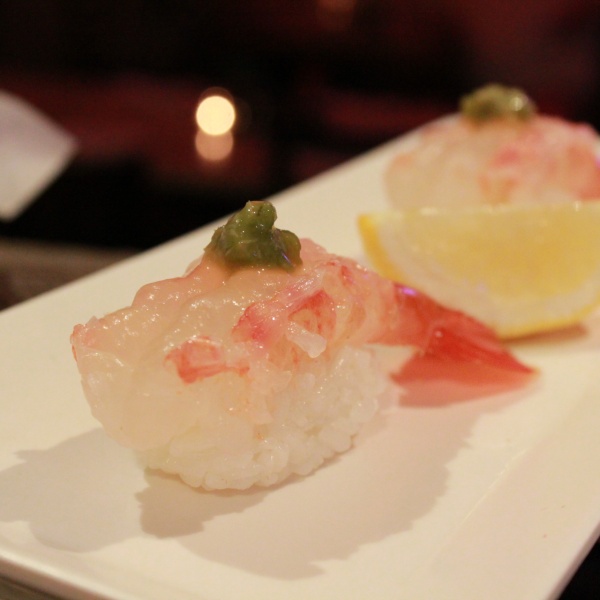 Order Sweet Shrimp Sushi food online from Sushi Dan store, Studio City on bringmethat.com