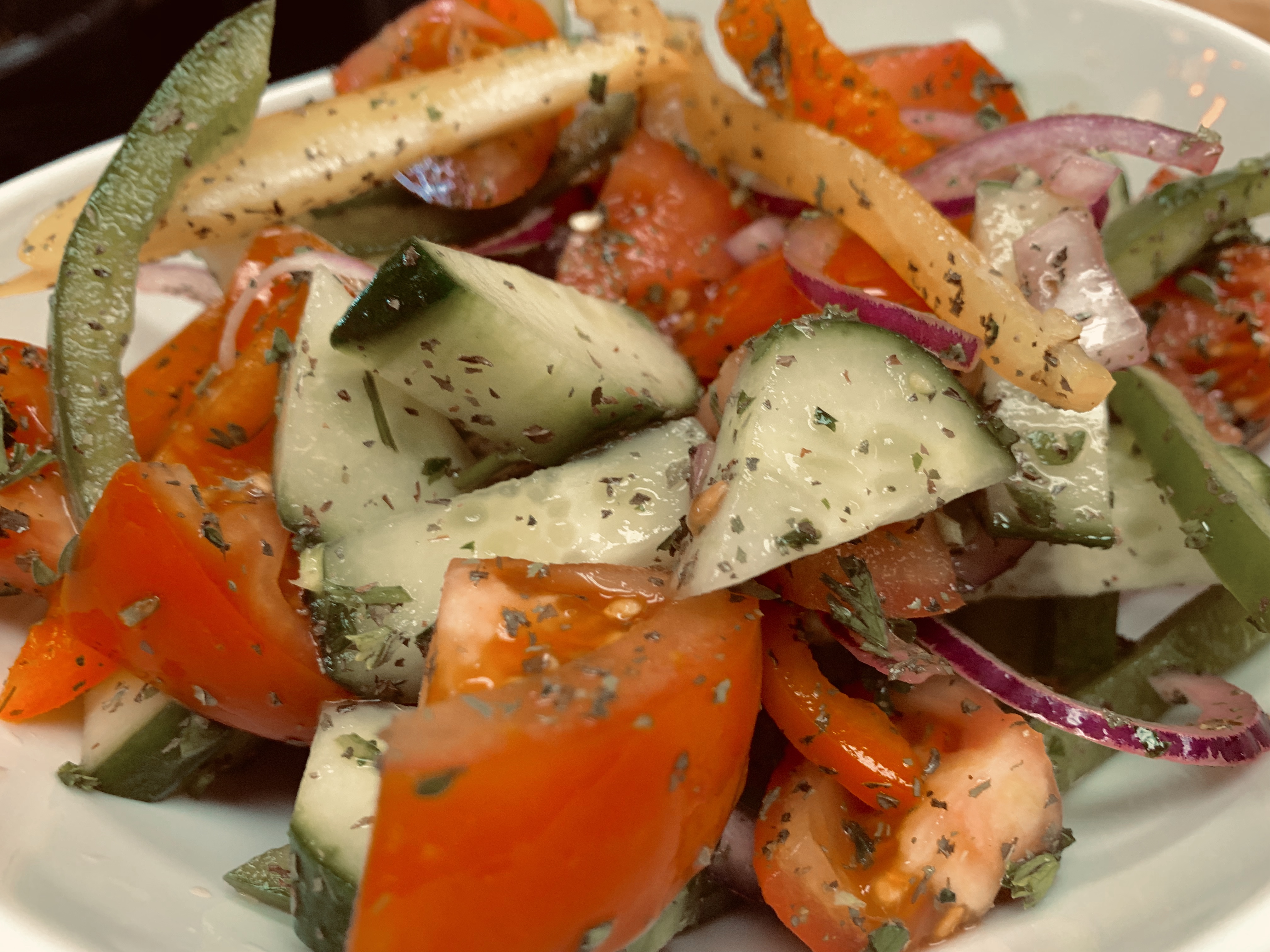 Order Shepard Salad food online from Sahara Meditterranean Cuisine store, Allentown on bringmethat.com