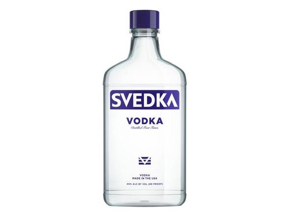 Order SVEDKA Vodka - 375ml Bottle food online from Josh Wines & Liquors Inc store, New York on bringmethat.com