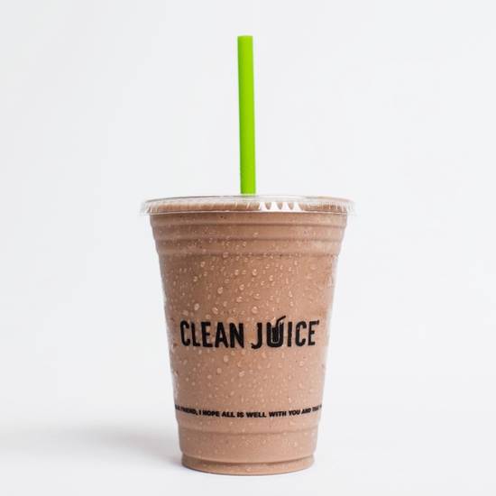 Order The Chocolate One 16 oz food online from Clean Juice store, Houston on bringmethat.com