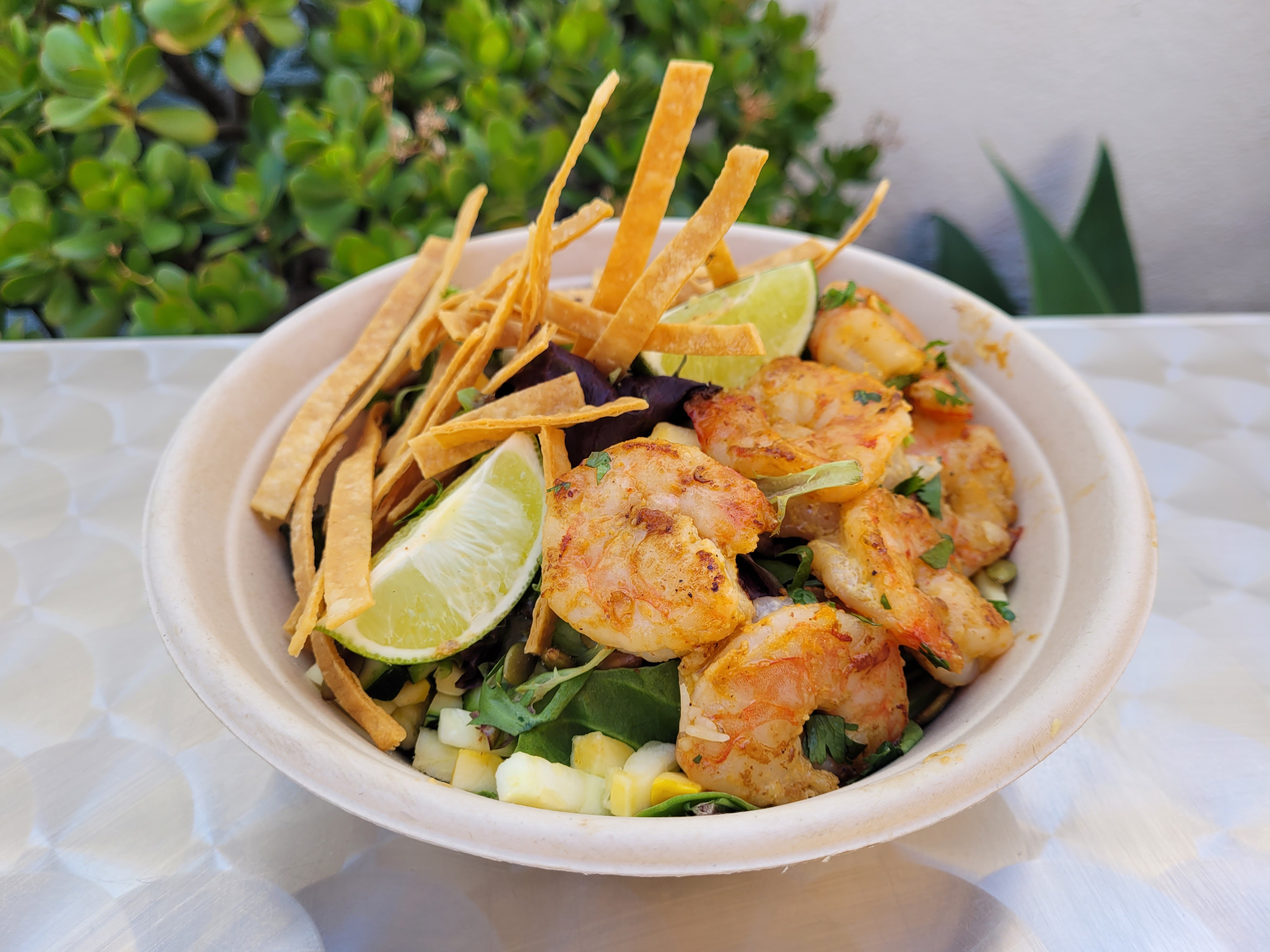 Order Shrimp Salad food online from Rasta Taco store, Laguna Beach on bringmethat.com