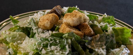 Order Caesar Salad food online from 3 Joe Pizzeria & Trattoria store, Piqua on bringmethat.com