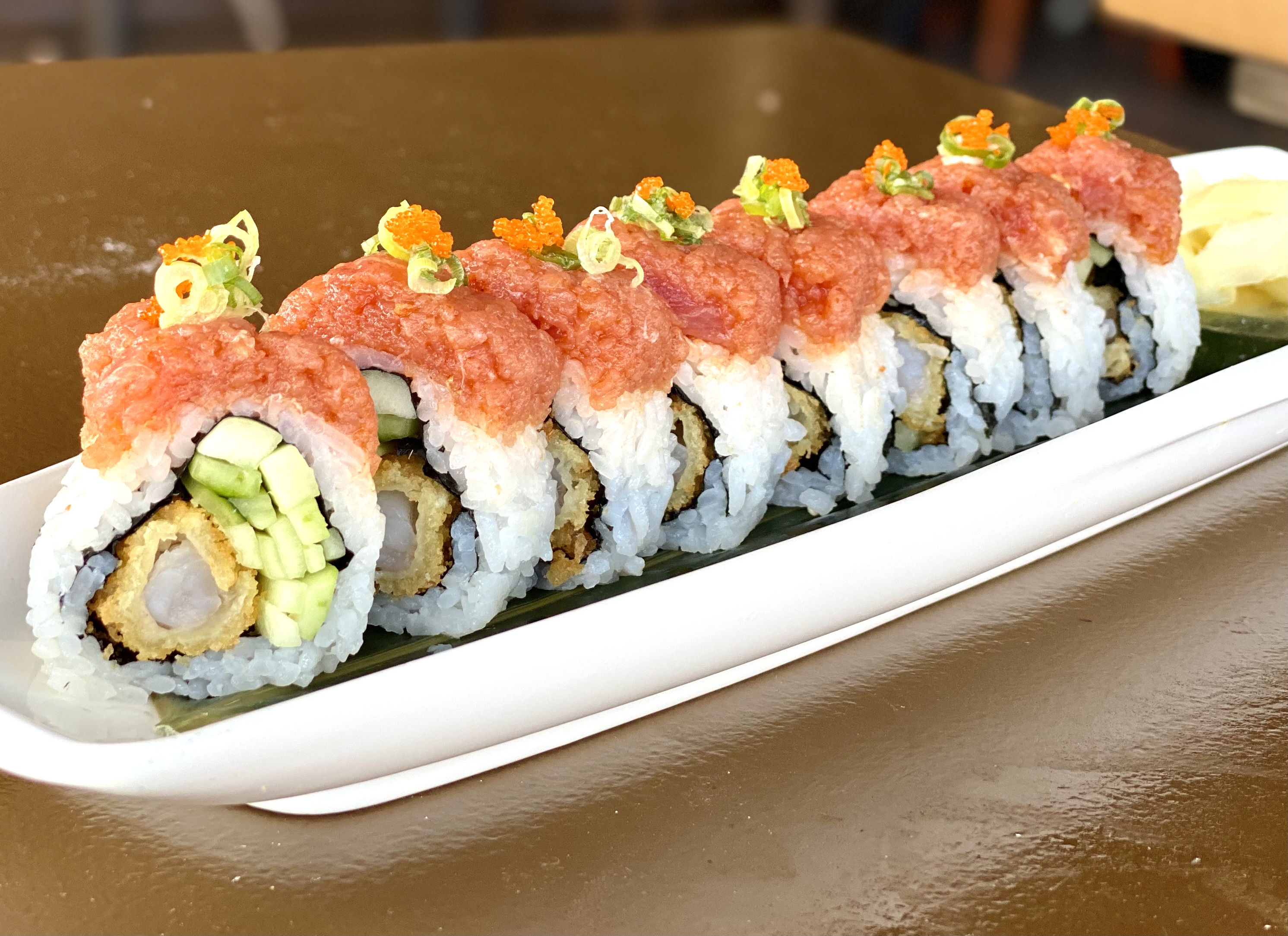 Order GOLDEN STATE ROLL food online from Bluefin Sushi Thai store, Alameda on bringmethat.com