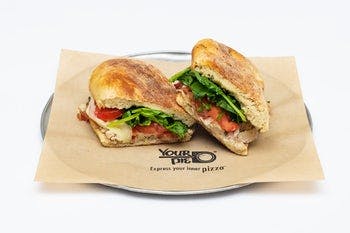 Order Chicken Bacon Club Panini - Panini food online from Your Pie                                                                                             store, Watkinsville on bringmethat.com