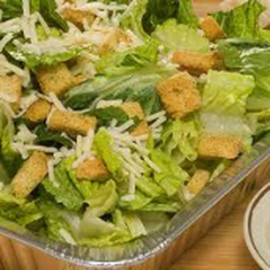 Order Full Tray - Caesar Salad food online from Rosatis Pizza store, Avondale on bringmethat.com